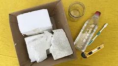 発泡スチロール用接着剤：作り方と、実使用条件でできること